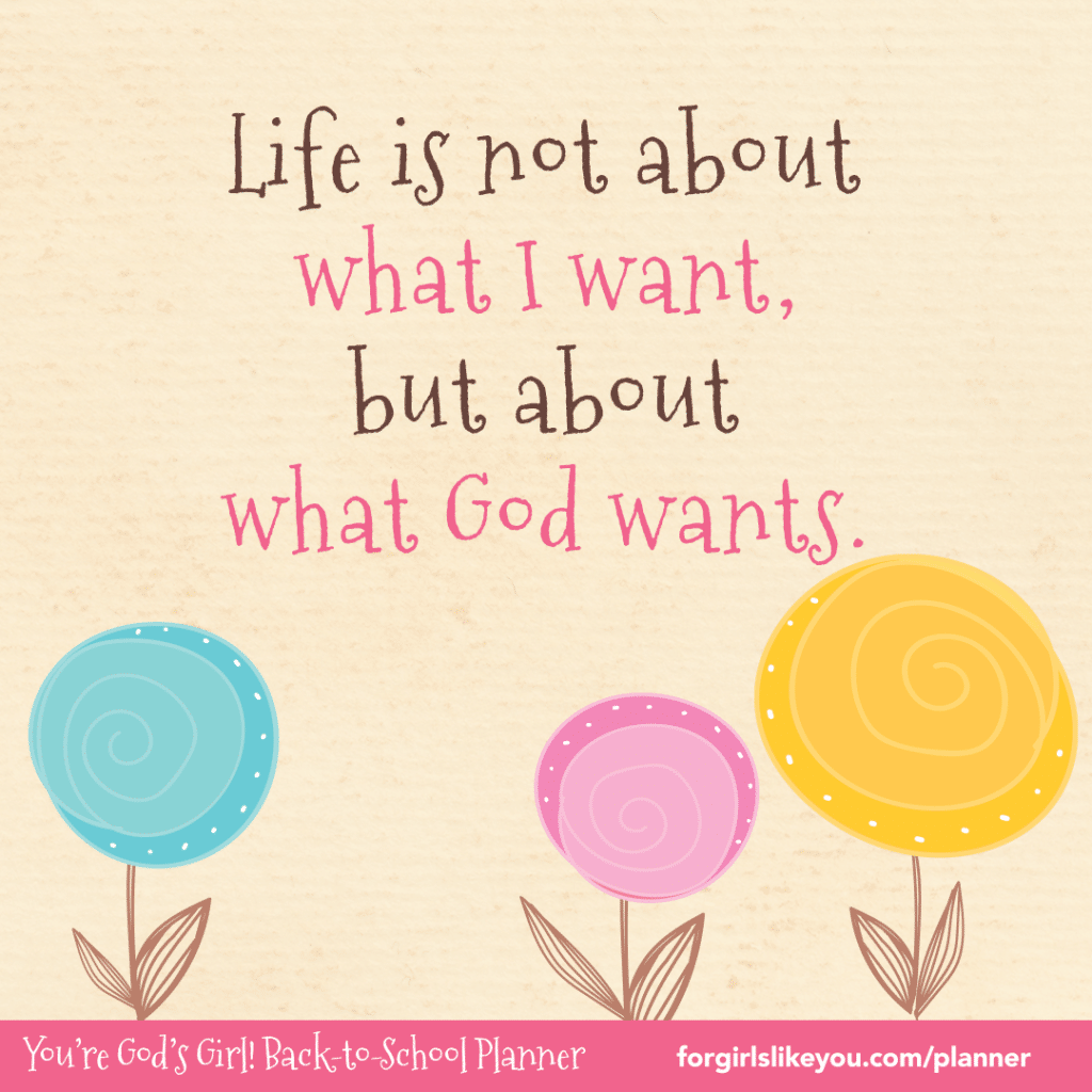 You're God's Girl Back-to-School Planner
