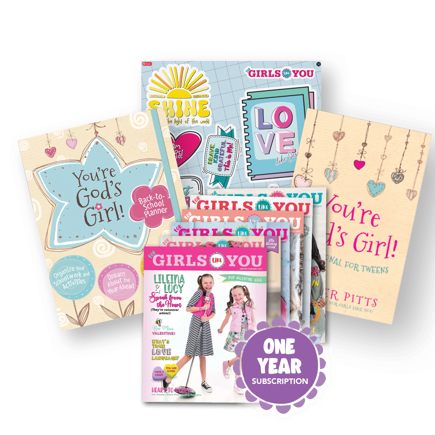 Back to School Starter Bundle with Subscription For Girls Like You